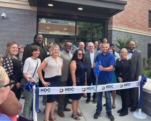HDC ribbon cutting
